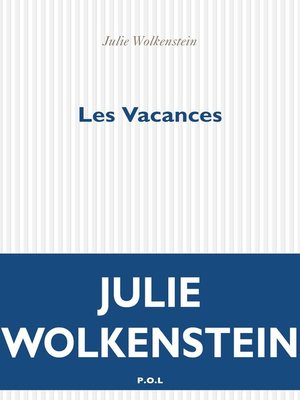 cover image of Les Vacances